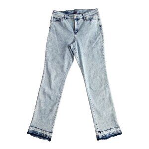 Gloria Vanderbilt Jeans Women's Size 12 (33x30) Slimming Acid Wash Y2K DGVB5121